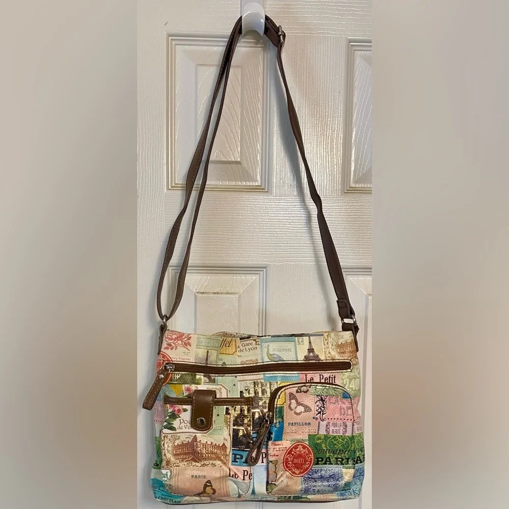 RELIC Paris inspired Crossbody Bag; adjustable strap, Perfect condition. - Picture 2 of 7